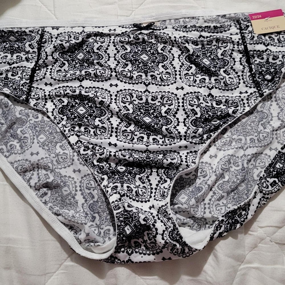 Cacique Lane Bryant Panties Plus Size Brand New Hipster Size 22/24